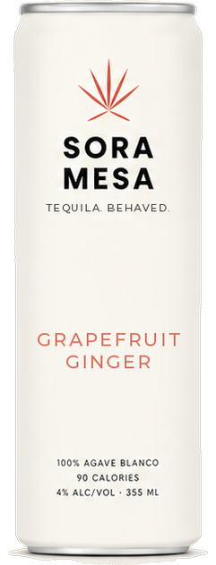Sora Mesa Grapefruit Ginger can