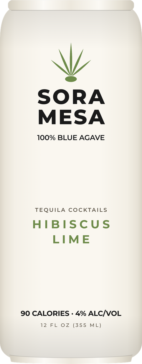 Sora Mesa Hibiscus Lime can