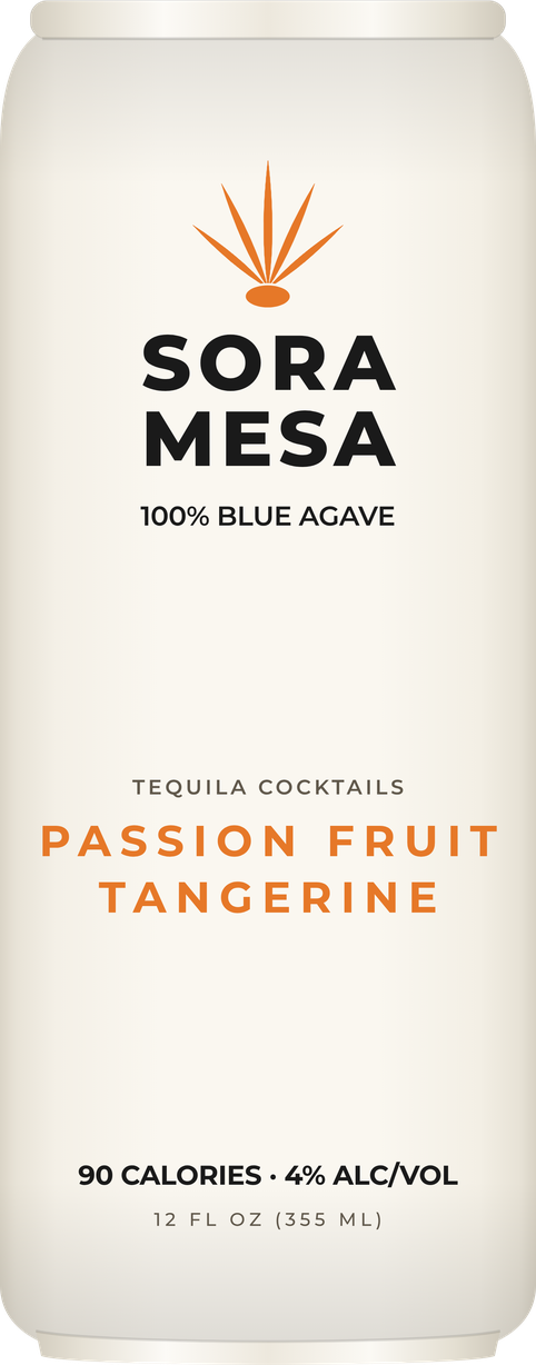 Sora Mesa Passion Fruit Tangerine can